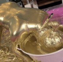 いいなりなおさんが濃厚な金粉メッシーに挑戦ｗｗｗ